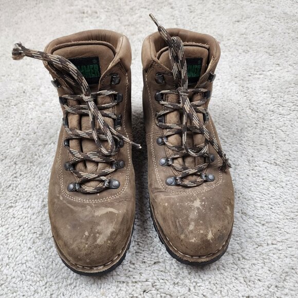 Limmer Germany The Standard Brown Leather Hiking Boots Size 9.5 US Light Stains main image 7